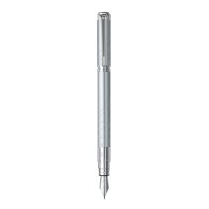 Waterman Perspective Silver – Πολυτελής Πένα με Fine Μύτη και Μπλε Μελάνι
