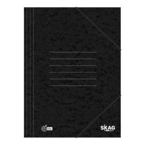 SKAG ΠΡΕΣΠΑΝ ΦΑΚΕΛΟΣ ΜΕ ΛΑΣΤΙΧΟ ΜΑΥΡΟ