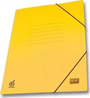 SKAG ΠΡΕΣΠΑΝ ΦΑΚΕΛΟΣ ΜΕ ΛΑΣΤΙΧΟ ΚΙΤΡΙΝΟ