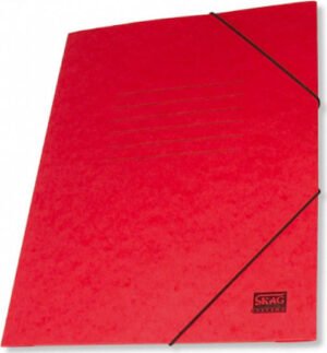 SKAG ΠΡΕΣΠΑΝ ΦΑΚΕΛΟΣ ΜΕ ΛΑΣΤΙΧΟ ΚΟΚΚΙΝΟ